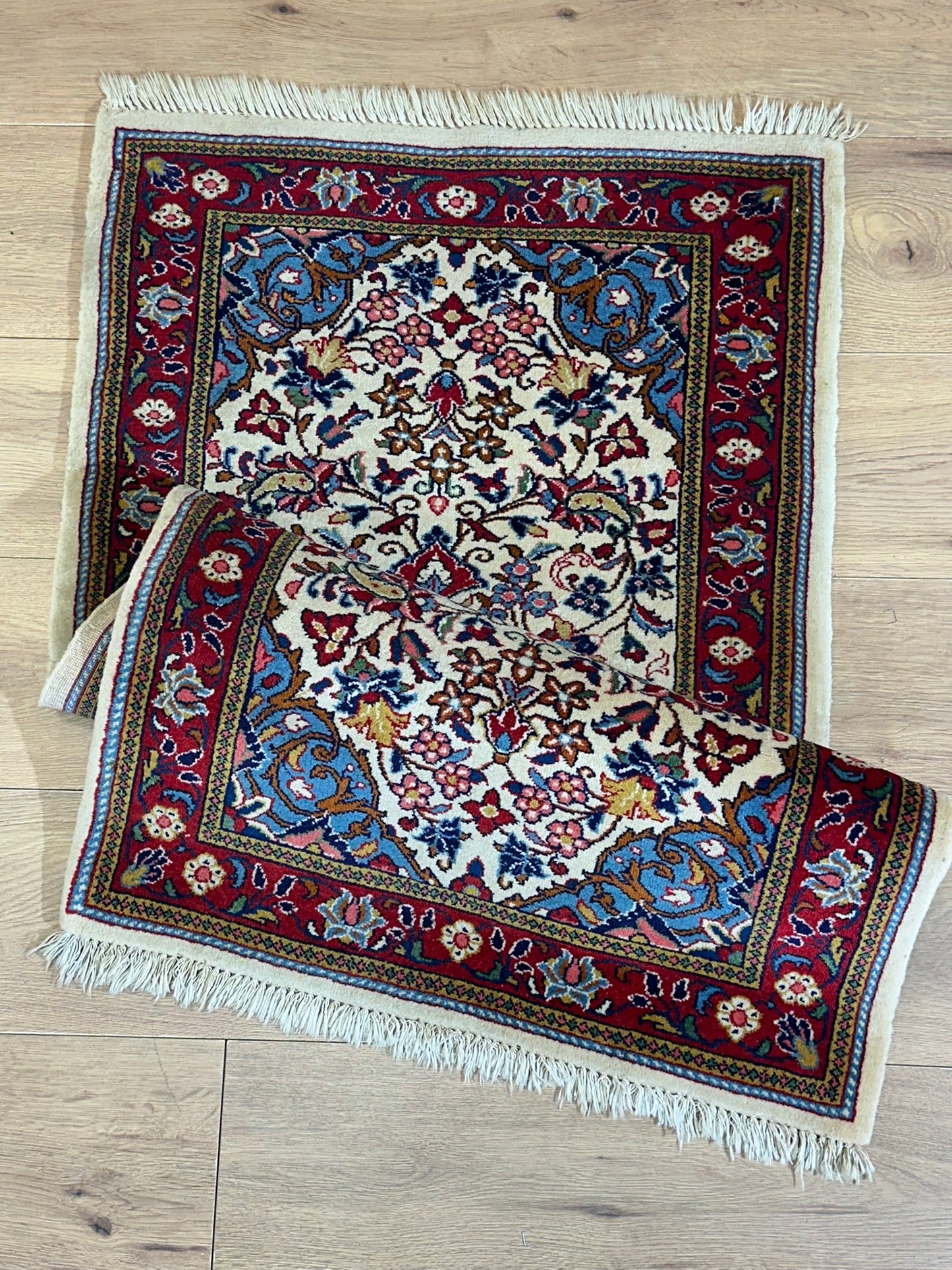 Orientteppich handgeknüpft Sarough 118x64 cm