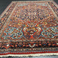 Handgeknüpfter Perser Teppich – Bachtiar Art Deco Naturfarben 208x138cm