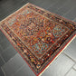 Handgeknüpfter Perser Teppich – Bachtiar Art Deco Naturfarben 208x138cm