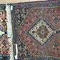 Orientteppich handgeknüpft Gaschgai 155x57 cm
