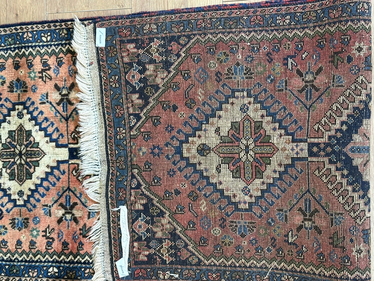 Orientteppich handgeknüpft Gaschgai 155x57 cm