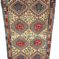 Handgeknüpfter Perser Teppich – Kazak Sumack Art Deco Naturfarben 186x113cm