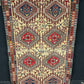 Handgeknüpfter Perser Teppich – Kazak Sumack Art Deco Naturfarben 186x113cm