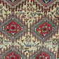 Handgeknüpfter Perser Teppich – Kazak Sumack Art Deco Naturfarben 186x113cm