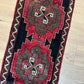 Orientteppich handgeknüpft Kazak 110x50 cm