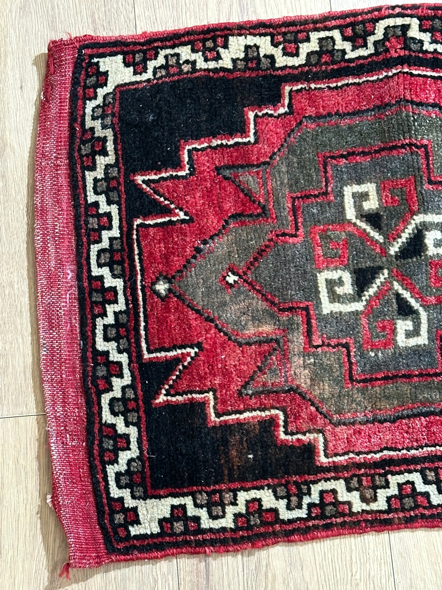 Orientteppich handgeknüpft Kazak 110x50 cm