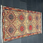 Handgeknüpfter Perser Teppich – Kazak Sumack Art Deco Naturfarben 186x113cm