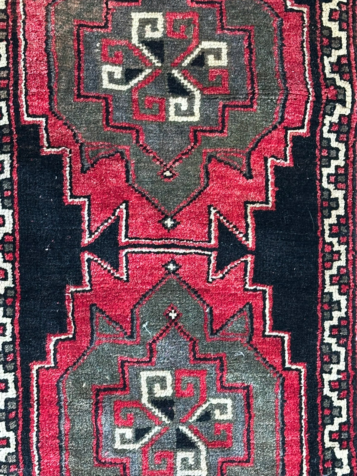 Orientteppich handgeknüpft Kazak 110x50 cm