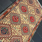 Handgeknüpfter Perser Teppich – Kazak Sumack Art Deco Naturfarben 186x113cm
