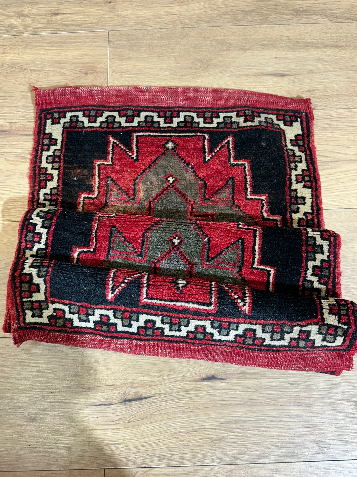 Orientteppich handgeknüpft Kazak 110x50 cm