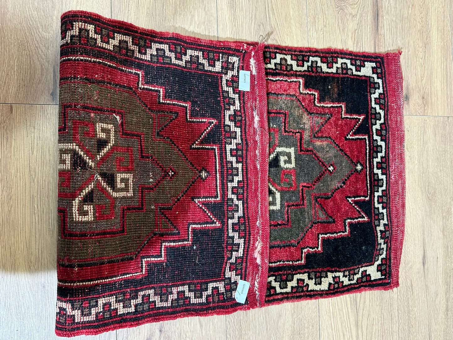 Orientteppich handgeknüpft Kazak 110x50 cm