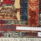 Handgeknüpfter Perser Teppich – Kazak Sumack Art Deco Naturfarben 186x113cm