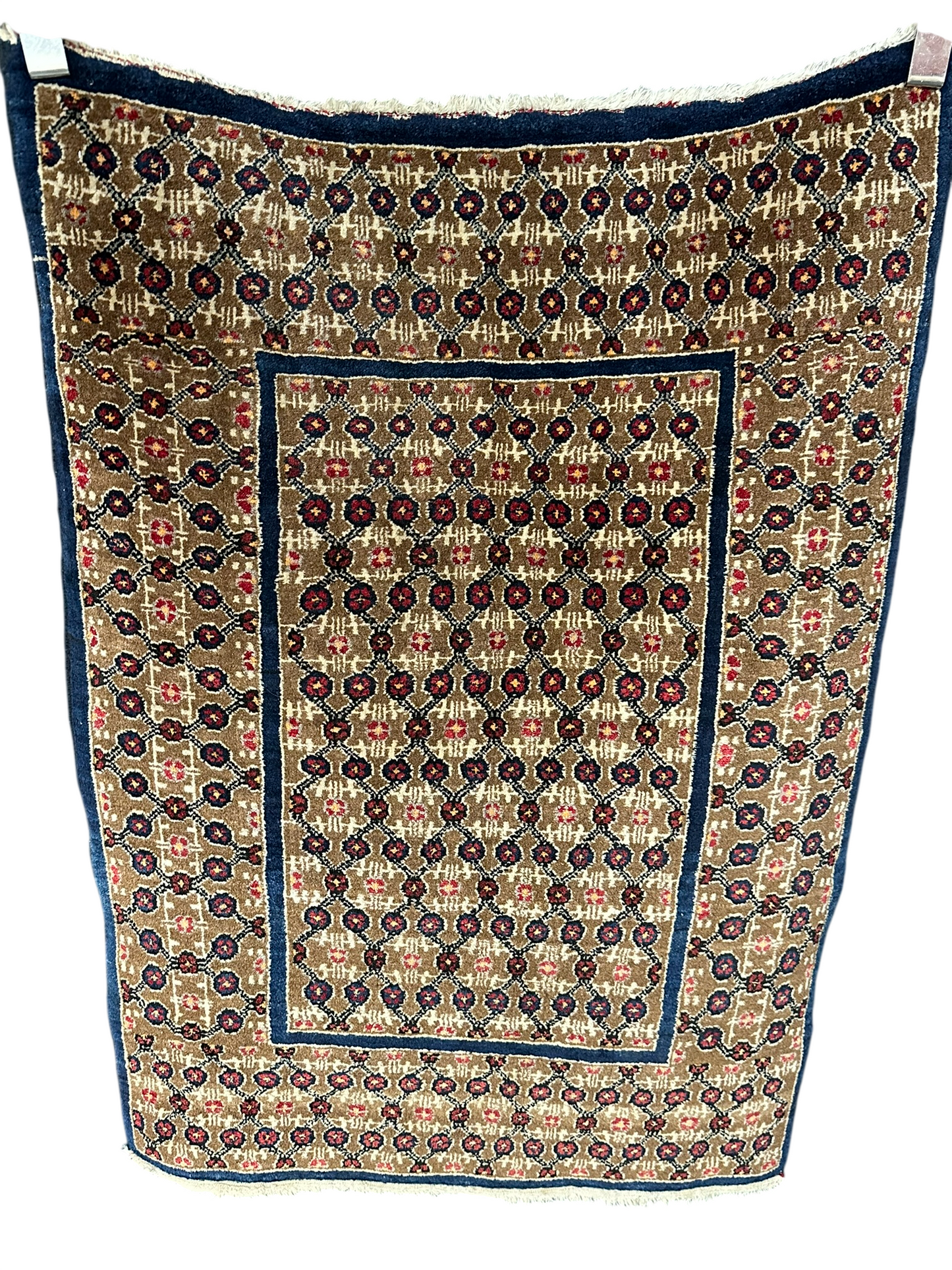 handgeknüpfter Perser Teppich – Hamadan Bidjar Art Deco 110x79cm