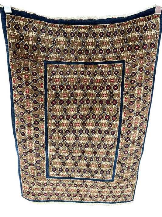 handgeknüpfter Perser Teppich – Hamadan Bidjar Art Deco 110x79cm