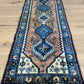 Orientteppich handgeknüpft Gaschgai Wolle 140x55 cm