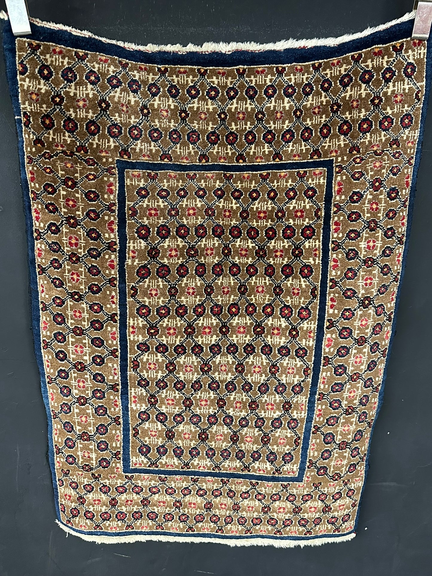 handgeknüpfter Perser Teppich – Hamadan Bidjar Art Deco 110x79cm