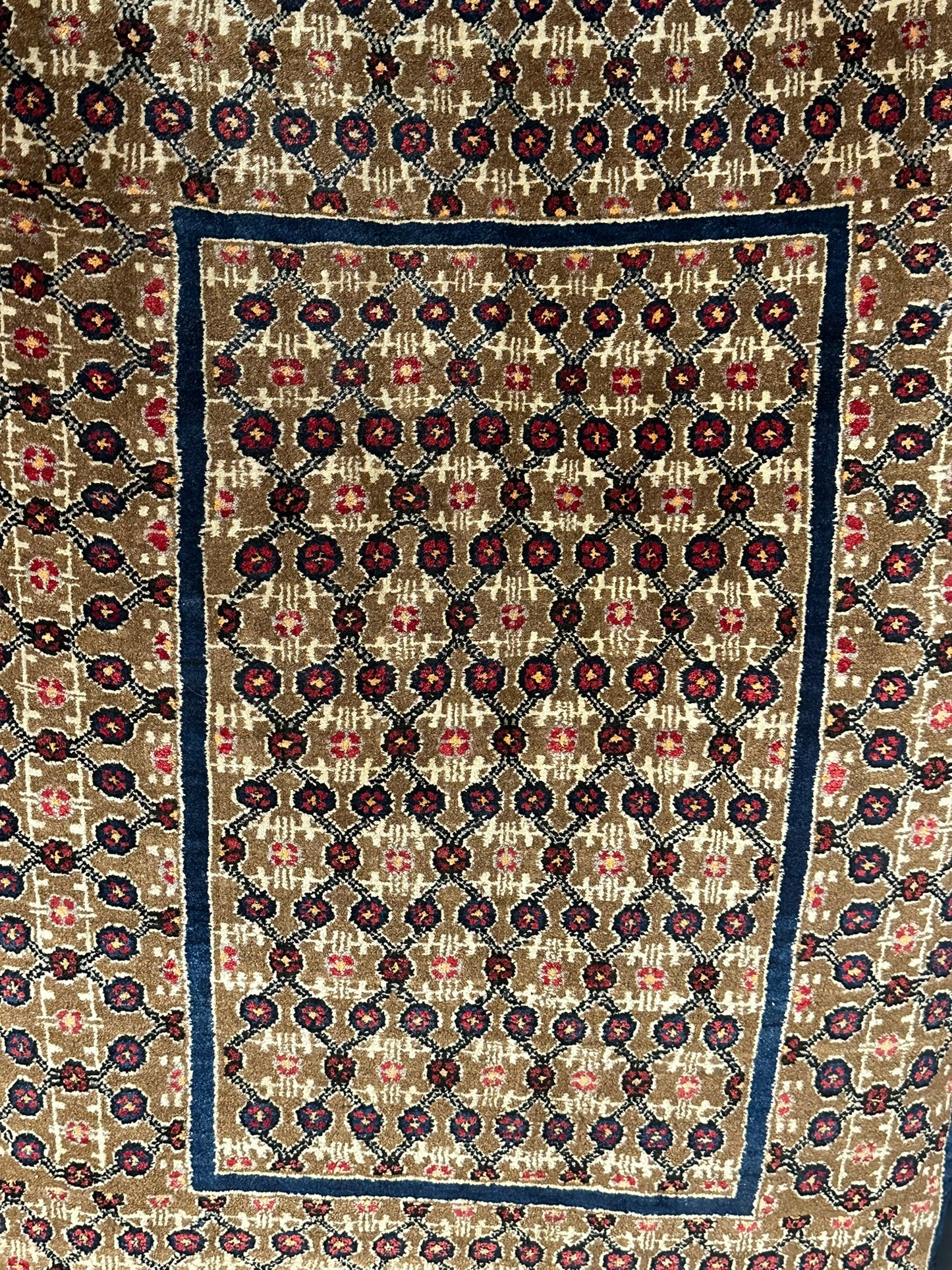 handgeknüpfter Perser Teppich – Hamadan Bidjar Art Deco 110x79cm
