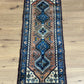 Orientteppich handgeknüpft Gaschgai Wolle 140x55 cm