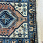 Orientteppich handgeknüpft Gaschgai Wolle 140x55 cm