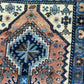 Orientteppich handgeknüpft Gaschgai Wolle 140x55 cm