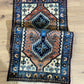 Orientteppich handgeknüpft Gaschgai Wolle 140x55 cm