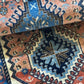 Orientteppich handgeknüpft Gaschgai Wolle 140x55 cm