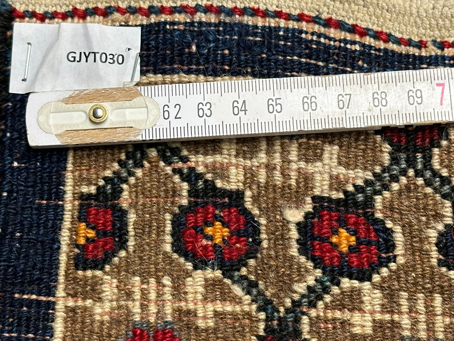 handgeknüpfter Perser Teppich – Hamadan Bidjar Art Deco 110x79cm