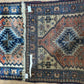 Orientteppich handgeknüpft Gaschgai Wolle 140x55 cm