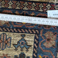 Orientteppich handgeknüpft Gaschgai Wolle 140x55 cm
