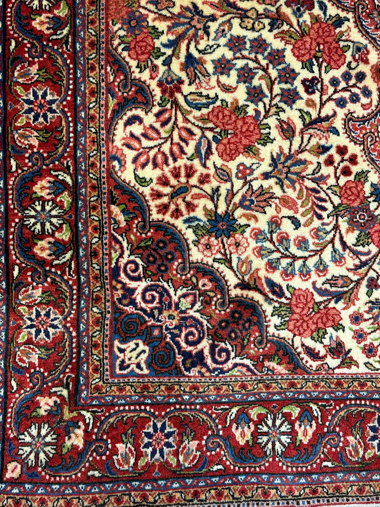 Handgeknüpfter Perser Orientteppich "Malayer Sarouck" 160x106 cm