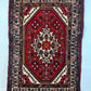 Handgeknüpfter Perser Orientteppich Hamadan Wolle 195x130cm