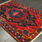 Handgeknüpfter Kelim Teppich – Antik Naturfarben Sehr Gut 184x119cm