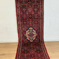 Orientteppich handgeknüpft Hamadan Läufer Wolle 325x85 cm