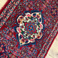 Orientteppich handgeknüpft Hamadan Läufer Wolle 325x85 cm