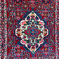 Orientteppich handgeknüpft Hamadan Läufer Wolle 325x85 cm