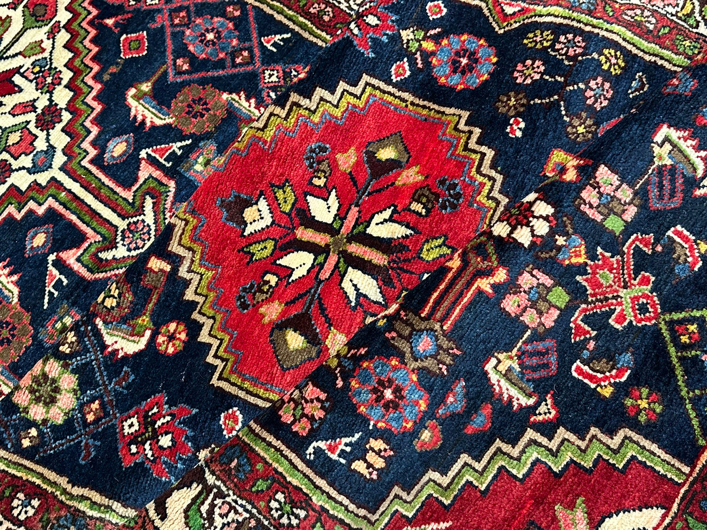 Handgeknüpfter Perser Teppich – Malayer Läufer Naturfarben 428X113CM