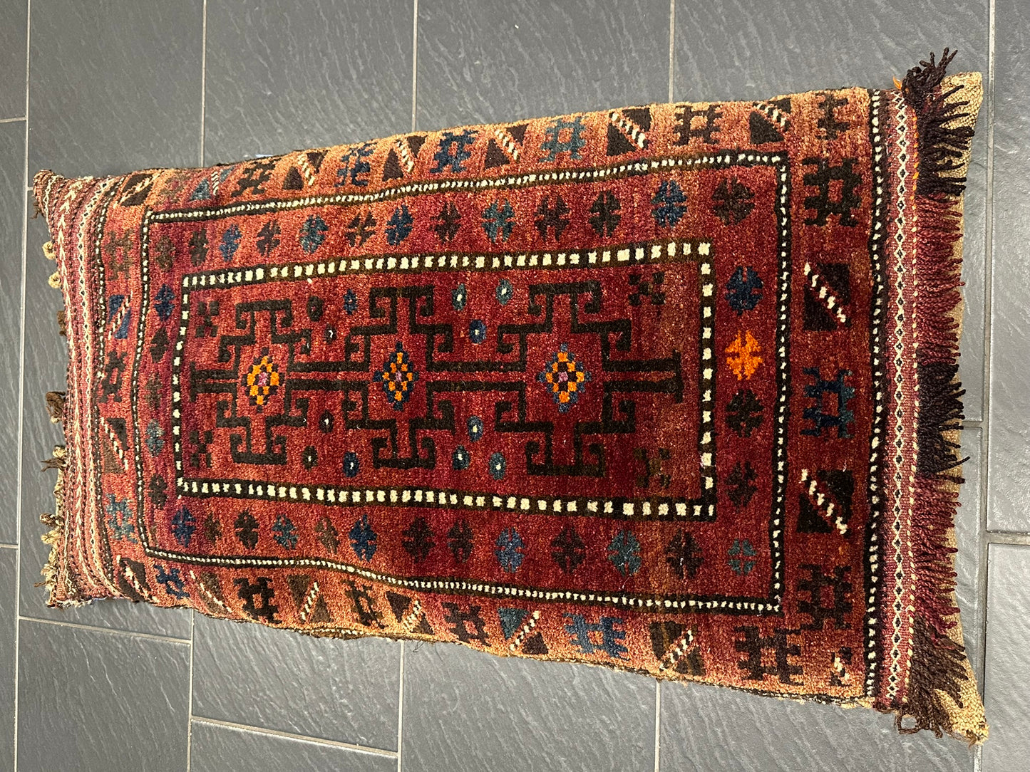 Handgeknüpfte Perser Salz Tasche – Esari Wolle Sehr Gut 87X63