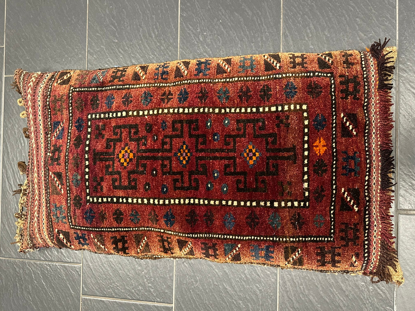 Handgeknüpfte Perser Salz Tasche – Esari Wolle Sehr Gut 87X63