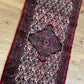 Orientteppich handgeknüpft Hamadan Läufer Wolle 215x80 cm