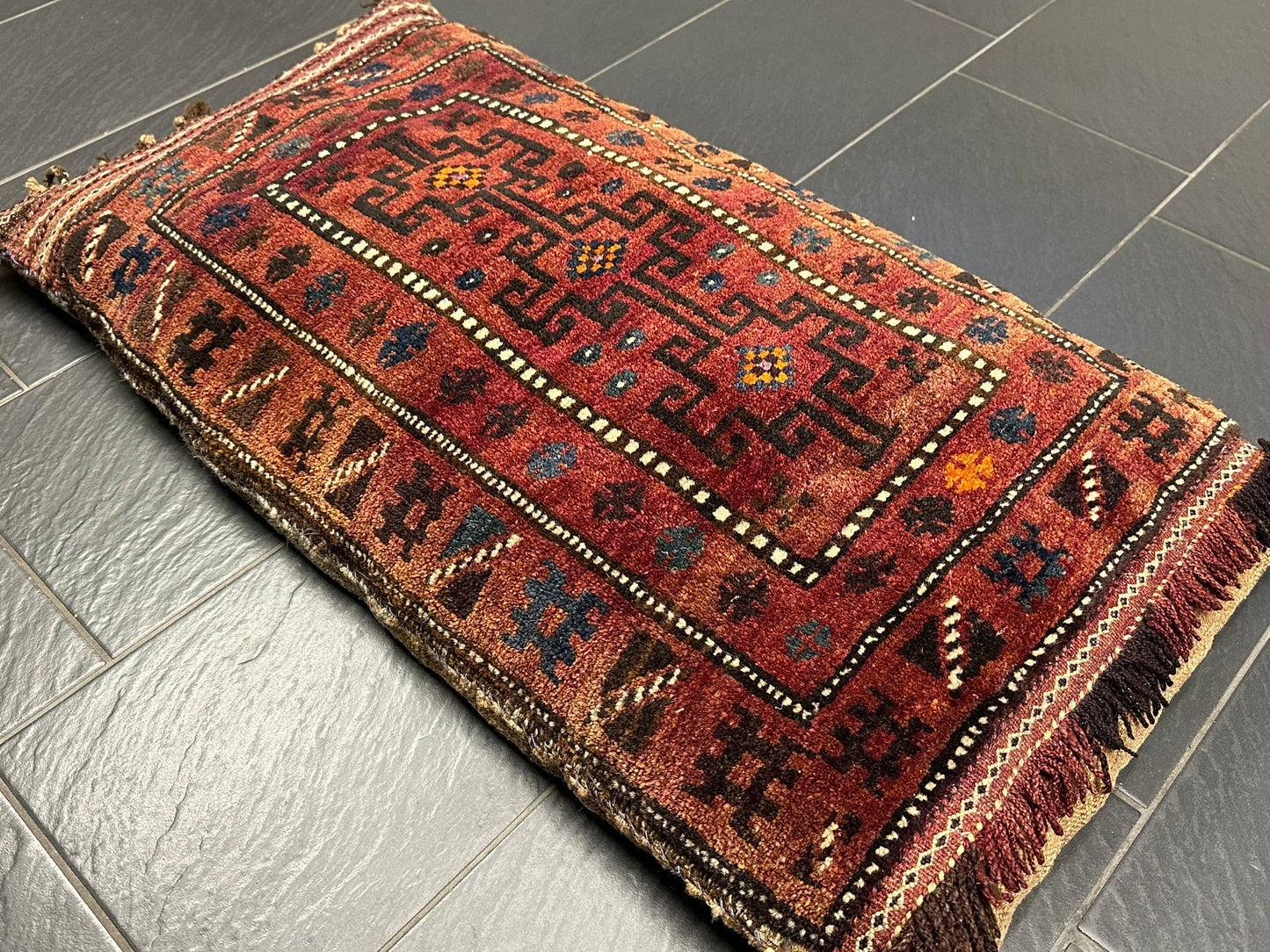 Handgeknüpfte Perser Salz Tasche – Esari Wolle Sehr Gut 87X63