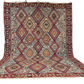 Handgeknüpfter Perser Teppich – Sumack Kelim Art Deco 1930 276X208CM