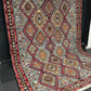 Handgeknüpfter Perser Teppich – Sumack Kelim Art Deco 1930 276X208CM