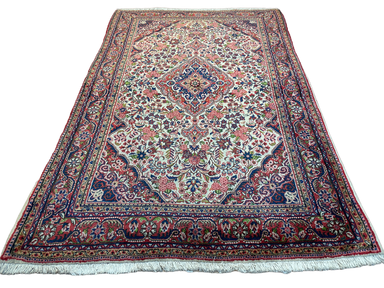 Handgeknüpfter Perser Orientteppich "Malayer Sarouck" 154x103 cm