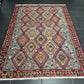 Handgeknüpfter Perser Teppich – Sumack Kelim Art Deco 1930 276X208CM