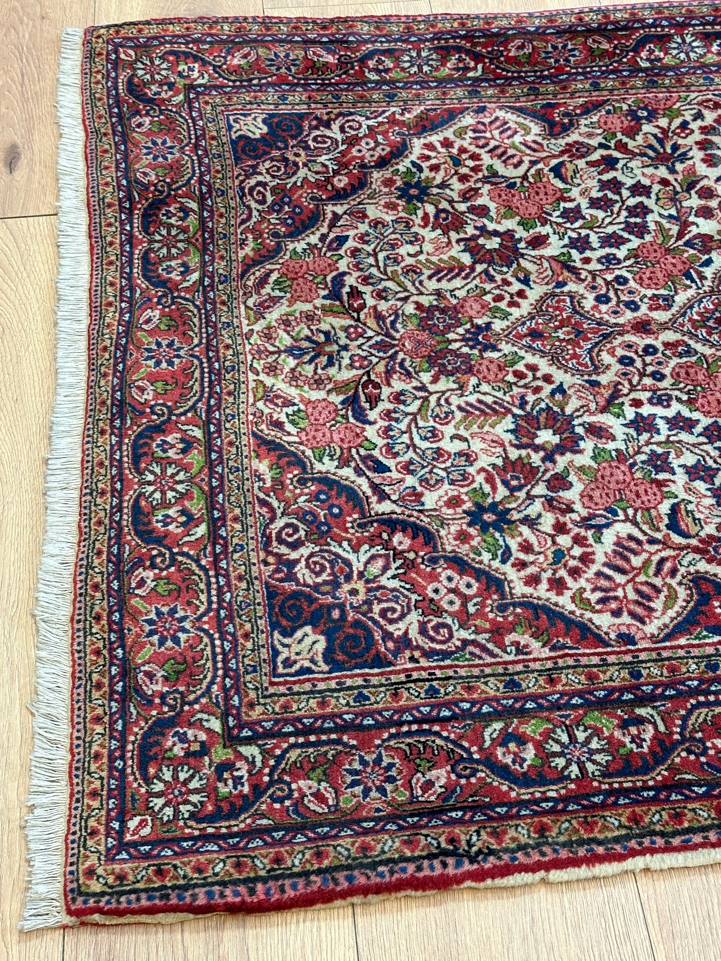 Handgeknüpfter Perser Orientteppich "Malayer Sarouck" 154x103 cm