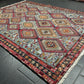 Handgeknüpfter Perser Teppich – Sumack Kelim Art Deco 1930 276X208CM