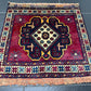 Antike Bachtiar Tasche - Handgeknüpfter Perser Orientteppich 70x70 cm