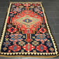 Handgeknüpfter Perser Teppich – Sumack Kelim Art Deco Naturfarben 210X127CM