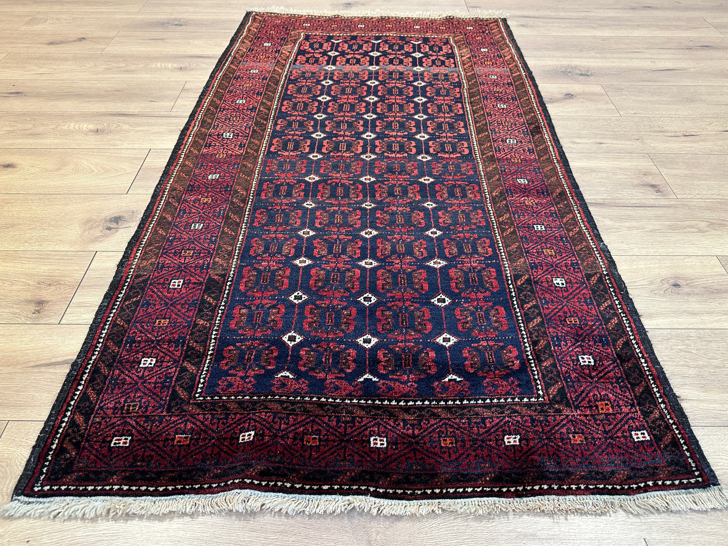 Handgeknüpfter Perser Orientteppich "Belutsch" 182x103 cm