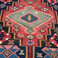 Handgeknüpfter Perser Teppich – Sumack Kelim Art Deco Naturfarben 210X127CM